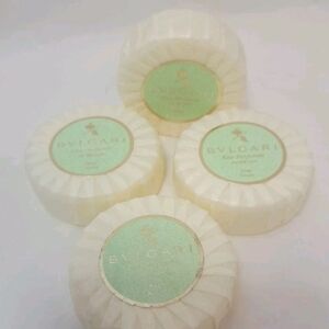 BVLGARI au thé Vert ( Green Tea ) Soap - 1.7oz / 50g Pack Of 4 NEW